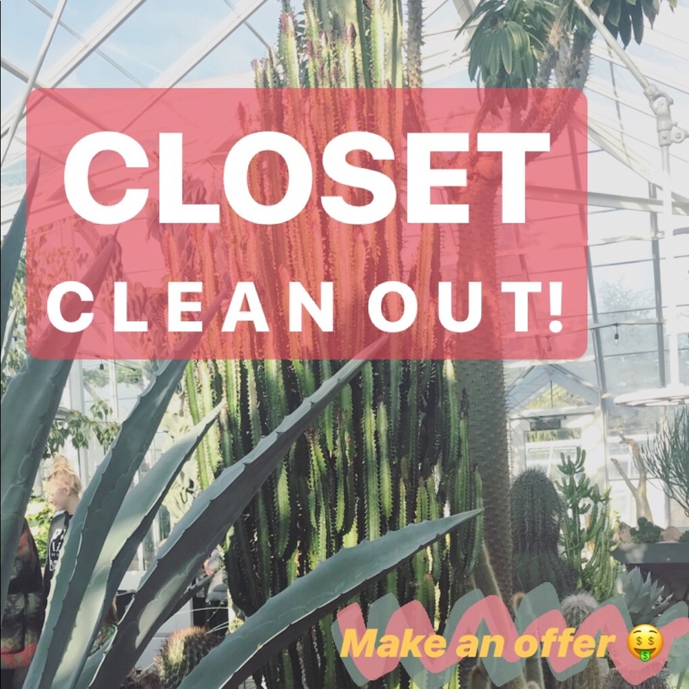 Closet clean out!
